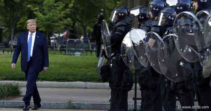 Hundreds of Utah National Guard soldiers deployed in Washington, D.C., to quell protests