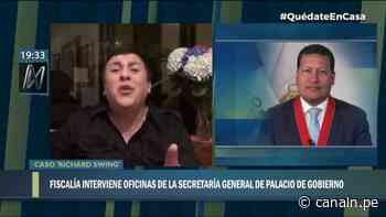 Fiscal Tello sobre caso Richard Swing: Indagación todavía se enmarca en Ministerio de Cultura - Canal N