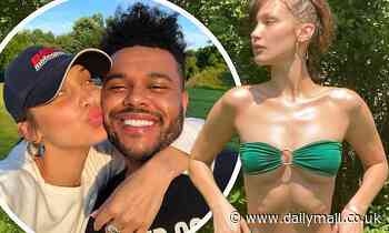 Bella Hadid 'has been in touch recently' with her ex-boyfriend The Weeknd