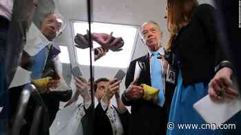 Member of party's leadership team said peaceful protesters had to be teargassed 'for security purposes'