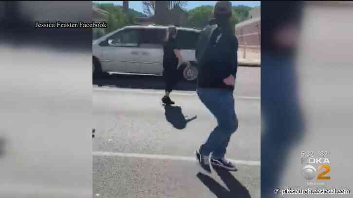 ‘Tried To Run Through A Crowd’: Group Of Protesters Left Frightened After Car Drives Through Middle Of Rally