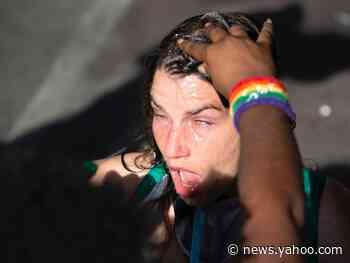 Tear gas is banned from war — but police still shoot it at protesters, who cough and bleed as a result. At least one has lost an eye.