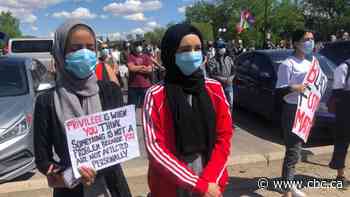 Hundreds gather for Black Lives Matter solidarity rally at Saskatchewan Legislative Building
