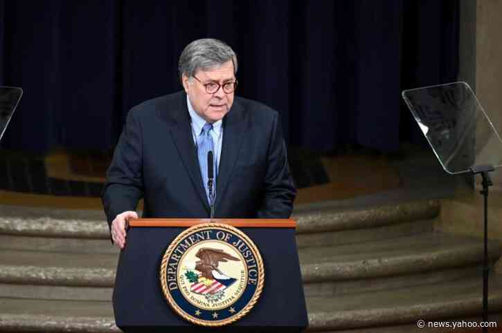 House Democrat moves to cut Attorney General Barr's budget by $50 million