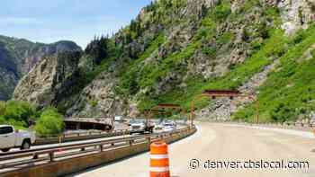 Drivers Traveling Along I-70 Through Glenwood Canyon Should Expect Delays This Week