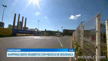 Contagem dá início a reabertura de shoppings e centros comerciais - R7