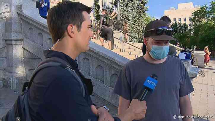 Colorado Man Describes Injury From Violent Protest