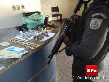 Casal é preso com cocaína, maconha, 38 relógios e dinheiro em Itaocara - SF Notícias