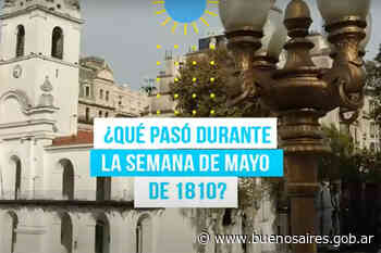 Sucesos de Mayo de 1810 | Noticias - buenosaires.gob.ar