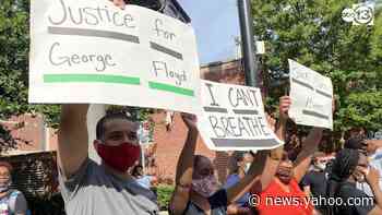 Peaceful protests for George Floyd turned disruptive in Houston
