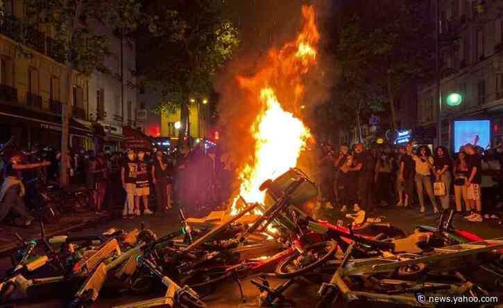 Clashes at Paris protest against racism and deadly police violence