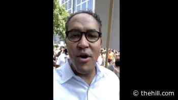 GOP Rep. Will Hurd marches with protesters in Houston | TheHill - The Hill