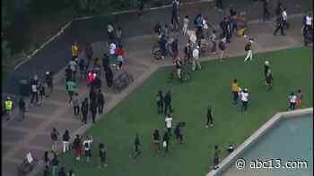 Protests for George Floyd's death continue for second day in Houston - KTRK-TV