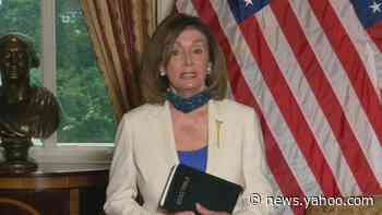 Pelosi has her Bible moment, calls Trump 'fanner of the flame'