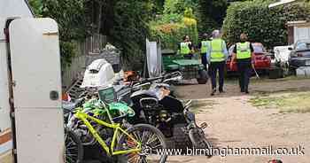 Dozen stolen bikes, vehicles and drugs discovered in police raid