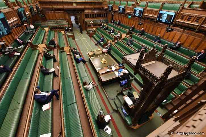 Please queue here: UK parliament votes on ending special coronavirus measures