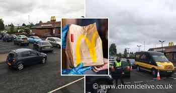Huge queues as more McDonald's drive-thrus open - live updates