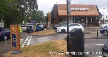 Tamworth McDonald's queues build as drivers wait from 11am
