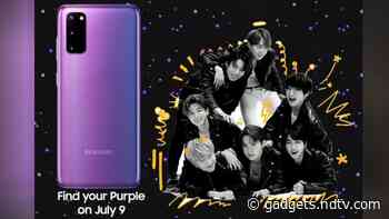 Samsung to Launch BTS Edition of Galaxy S20+, Galaxy Buds+ Next Month: Reports
