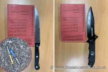One arrest and knives seized in south east London police operation