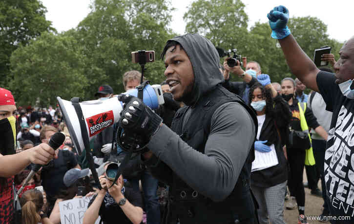 Watch John Boyega address Black Lives Matter protest in London’s Hyde Park