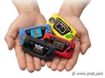Sega Game Gear Micro is retro gaming at its smallest     - CNET