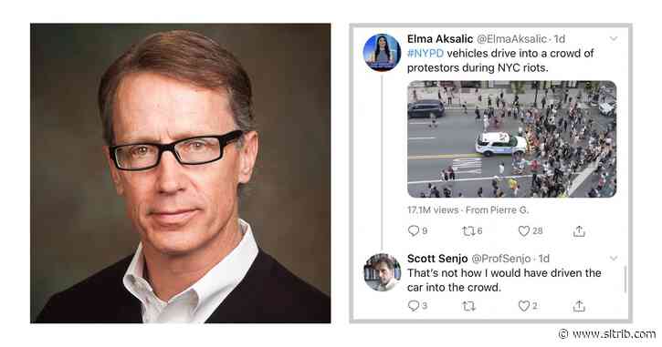 Weber State professor resigns after tweeting threats at those involved in police protests