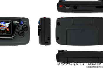 Sega unveils a micro Game Gear in four colors with 16 games