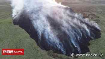 Lancashire moorland fires blamed on BBQ and litter