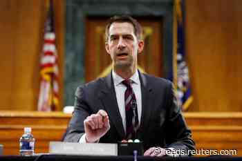U.S. senator Cotton cautions Britain over Huawei cooperation