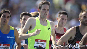Johnny Gregorek runs what may be the fastest blue jeans mile ever