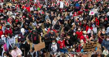 Liam Payne joins protesters for rally over George Floyd's death