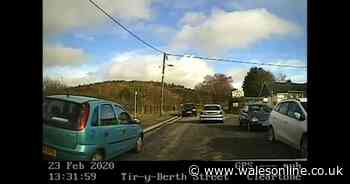 Learner driver hit and flipped car then fled as woman was cut free