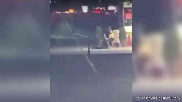 3 Prince George’s County Police Officers Suspended After Video Shows Officer Kicking Assault Suspect At Gas Station