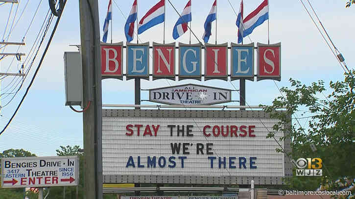 Reopening Maryland: Bengies Drive-In To Reopen Wednesday Night