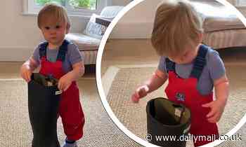 Gordon Ramsay's son Oscar looks adorable in mini-fisherman get-up