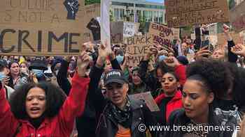 Black Lives Matter protest closes down Belfast city centre - BreakingNews.ie