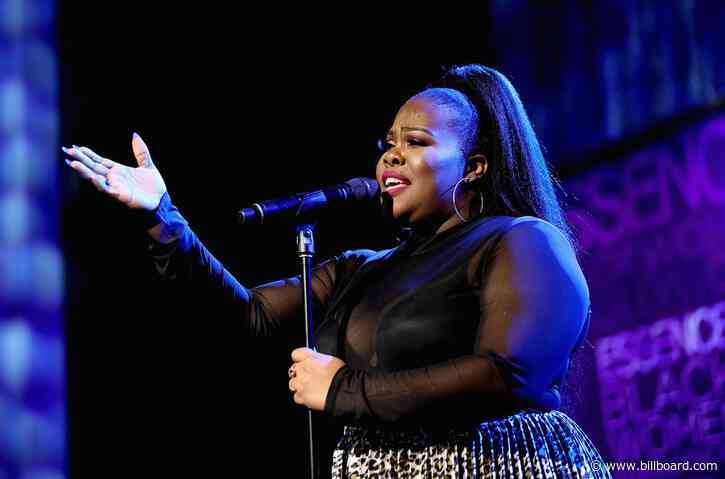 Amber Riley Sings Beyoncé’s ‘Freedom’ During Star-Studded Black Lives Matter Protest at LA Mayor’s House