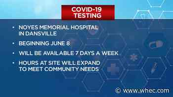 Noyes Memorial Hospital expanding COVID-19 testing
