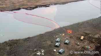 Emergency in Russia over huge diesel spill