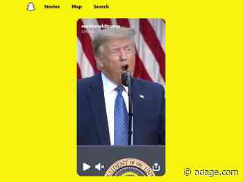 Snapchat tosses Trump from Discover, drawing advertiser praise and presidential rage