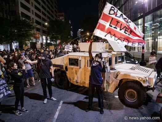 George Floyd protests – live: All four former police officers face new charges as demonstrations continue nationwide