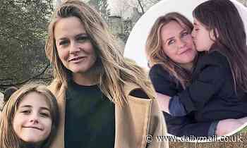 Alicia Silverstone reveals she takes baths with her nine-year-old son Bear