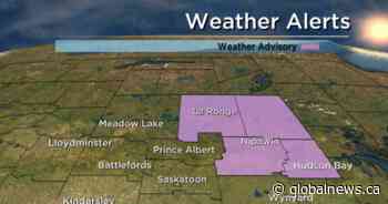 Funnel cloud advisory issued by Environment Canada for parts of Saskatchewan