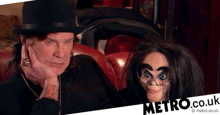 Ozzy Osbourne bizarrely films Celebrity Gogglebox USA with a mini-me ventriloquist doll