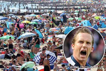 Ex-Bolton ace Kevin Davies rants about ‘scumbags’ who have been ‘s***ting’ on the beach as Brits flock to Dors - The Sun