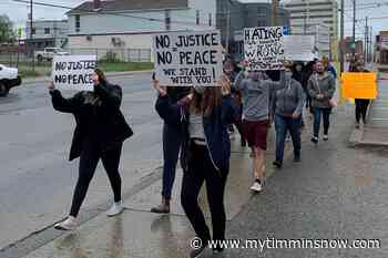 Participark to Timmins City Hall for noon hour anti-discrimination march - My Timmins Now