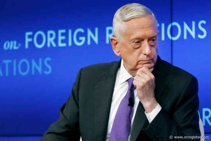 Ex-defense chief Mattis rips Trump for dividing Americans
