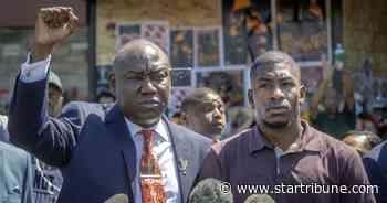 Sadness turns to celebration at site of George Floyd's death in Minneapolis as all ex-officers are charged