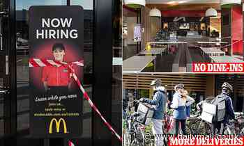 McDonald's Australian profits are expected to plunge 20 per cent due to the coronavirus pandemic